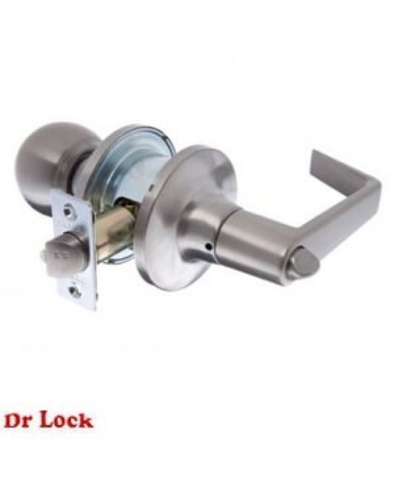 Dr Lock Shopbrava Lever Entrance Lock Knob Lever Silver 7590